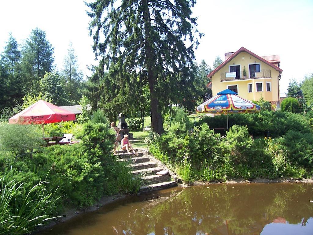 Gosciniec Nad Stawem Villa Szczytno  Ngoại thất bức ảnh